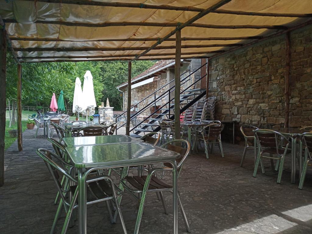 Restaurace v ubytování Albergue Borda Nadal