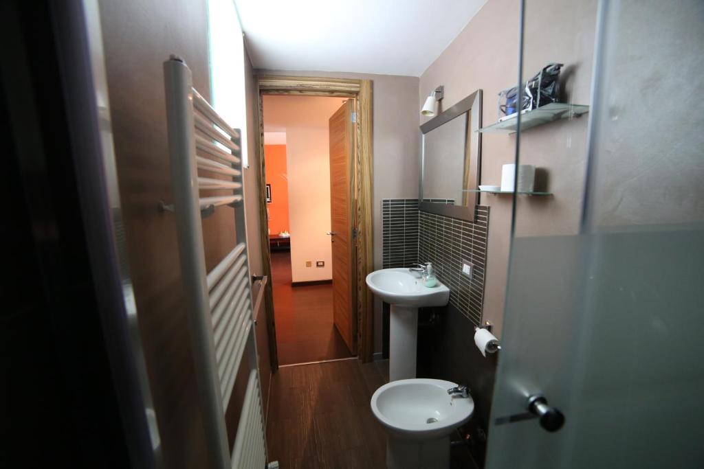 Kúpeľňa v ubytovaní Bed & Breakfast Idomeneo 63