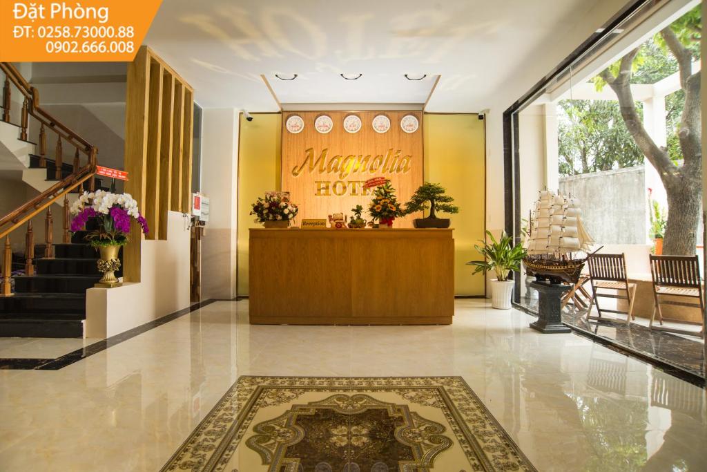 Vstupní hala nebo recepce v ubytování Magnolia Hotel Cam Ranh