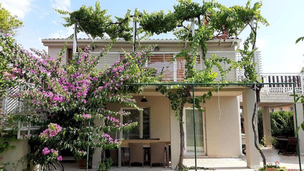 Vonkajšia záhrada v ubytovaní Haus Mirela