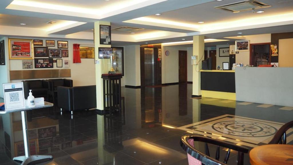 Posezení v ubytování 906 Hotel Melaka Raya