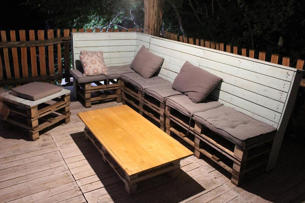 Posezení v ubytování Apartment Modrusani 1561