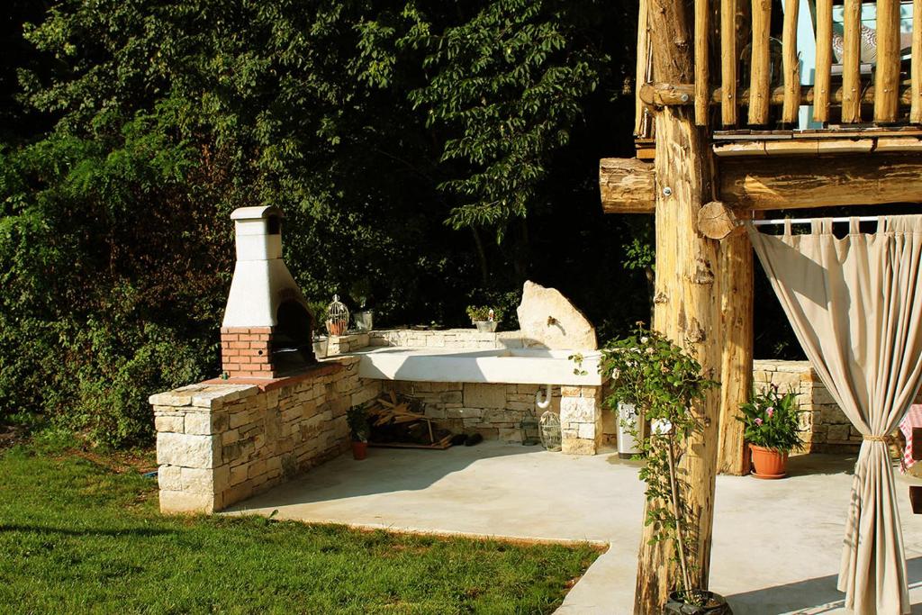 Zahrada ubytování Apartment Modrusani 1561