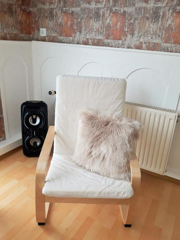 Posezení v ubytování Ferienwohnung FLAIR