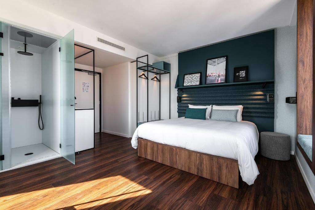 Postel nebo postele na pokoji v ubytování A-STAY Antwerp