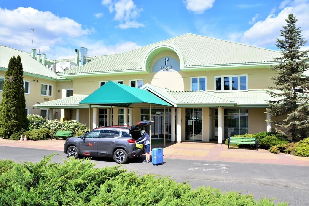 Budova, v ktorej sa hotel nachádza
