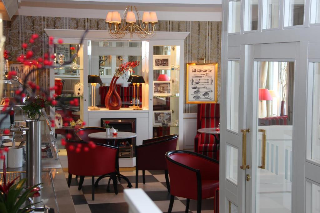 Posezení v ubytování Hotel & Café Daheim