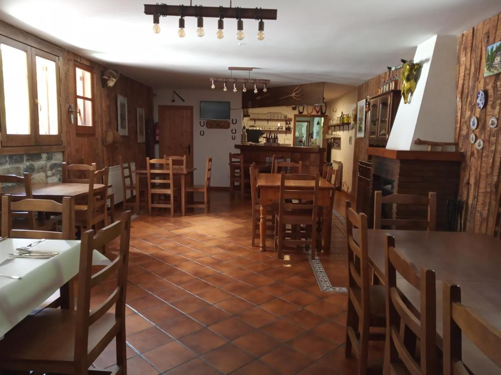 Restaurace v ubytování Albergue Borda Nadal