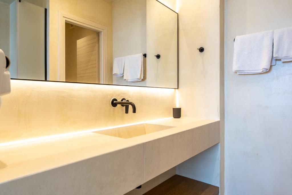 Koupelna v ubytování Mari Hotel & Maisonettes
