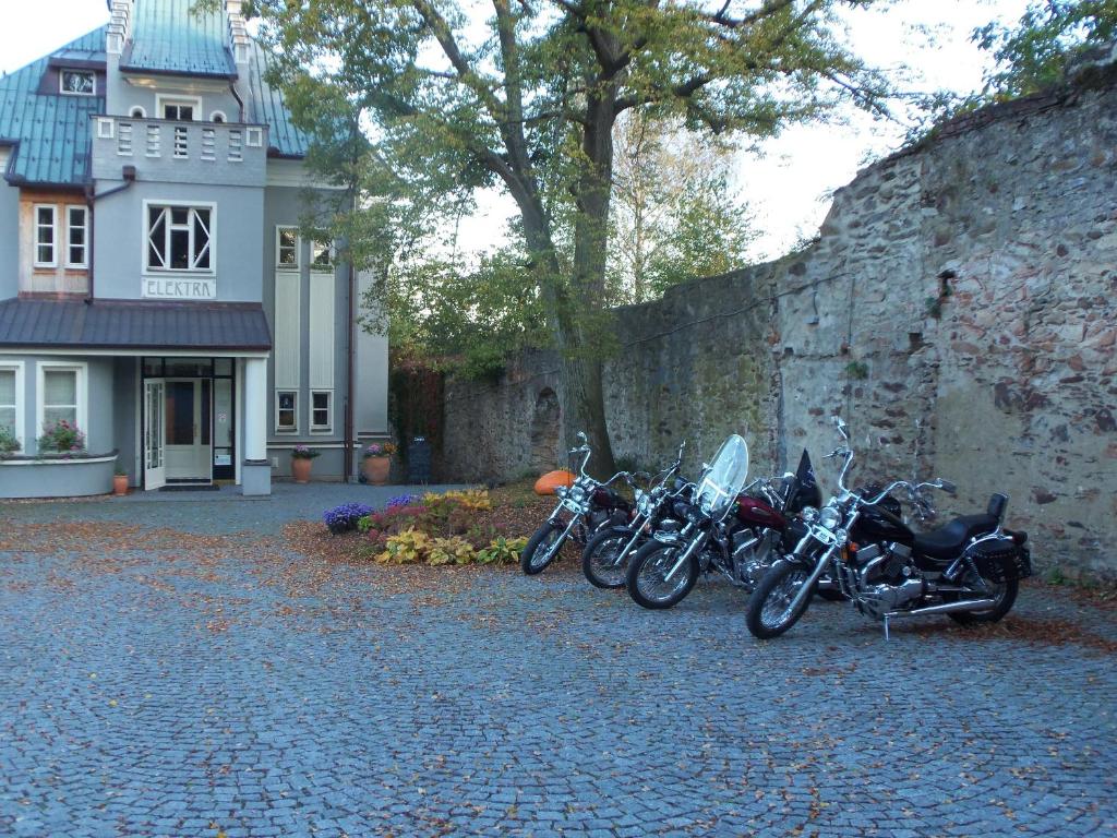Fotografie z fotogalerie ubytování Penzion Vila Elektra v Bechyni