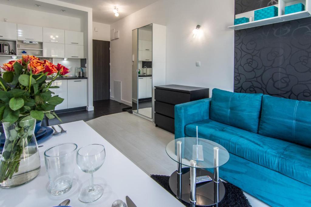 Kuchyňa alebo kuchynka v ubytovaní Apartamenty Izerskie - ul. Cicha 13H-I