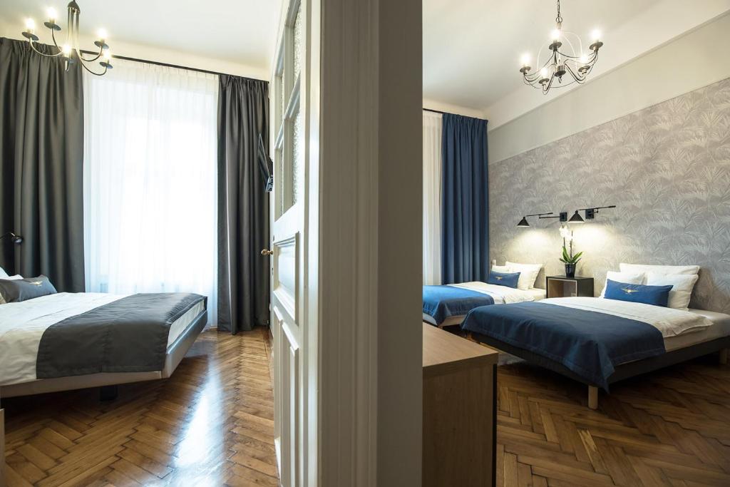 Posteľ alebo postele v izbe v ubytovaní Bentis Luxury Apartments
