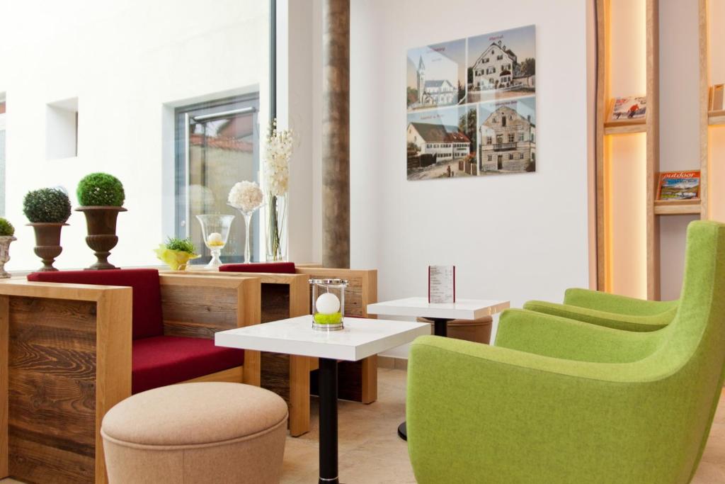 Posezení v ubytování Hotel Zur Post