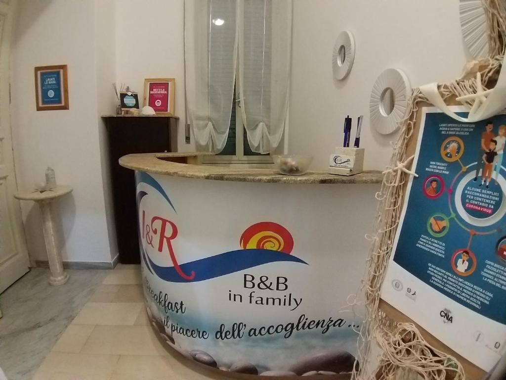 Certifikát, hodnocení, plakát nebo jiný dokument vystavený v ubytování IERRE B&B il piacere dell accoglienza