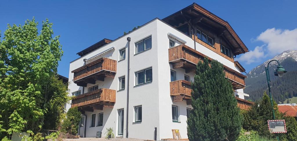 Budynek, w którym mieści się apartament