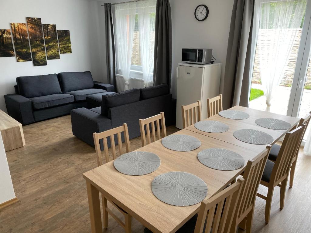 Posezení v ubytování Apartmány Krupka
