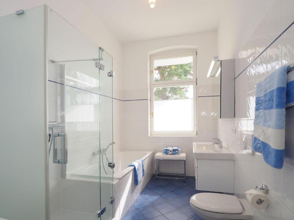 Koupelna v ubytování Villa Annelies Wohnung 1