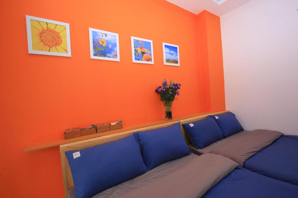 Posezení v ubytování Maison de Fleurs - Ngôi Nhà Hoa