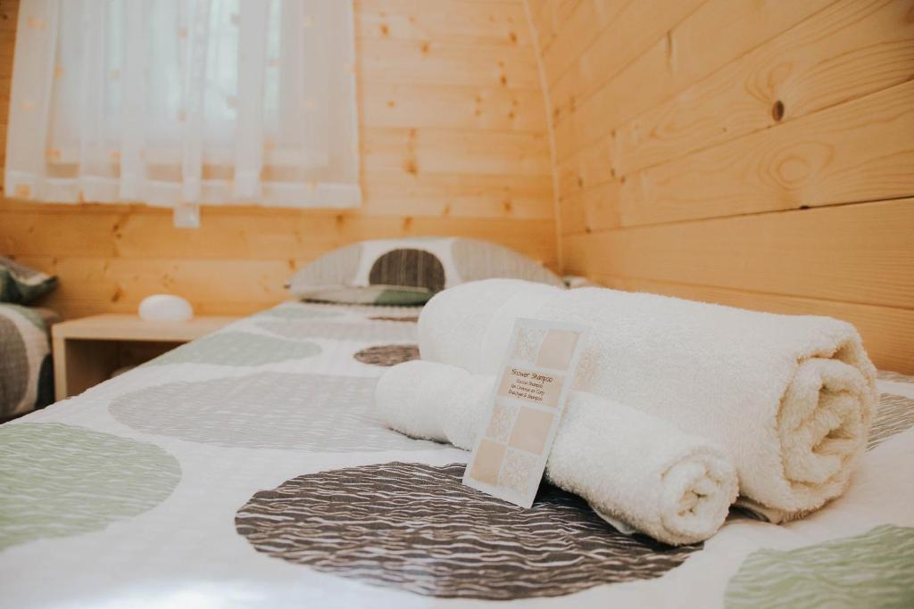 Letto o letti in una camera di TOP rafting center