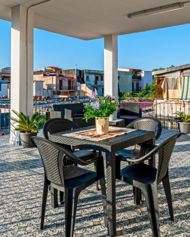 Balkon lub taras w obiekcie Domus Parthenope
