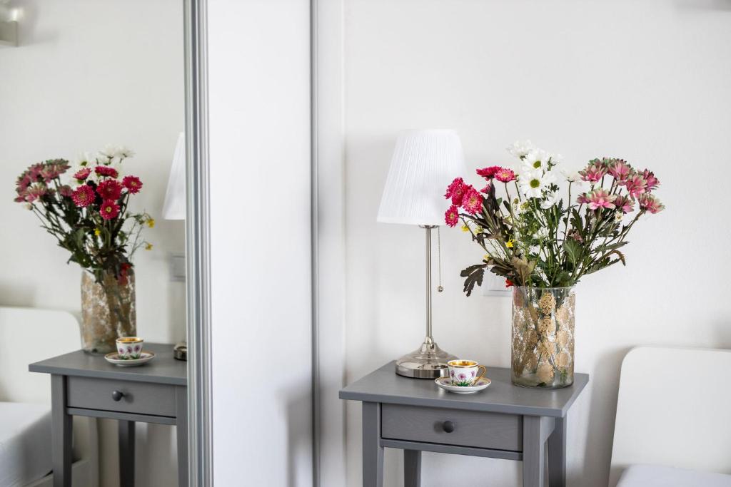 Posezení v ubytování Silvie Apartments - Zlaté Terasy