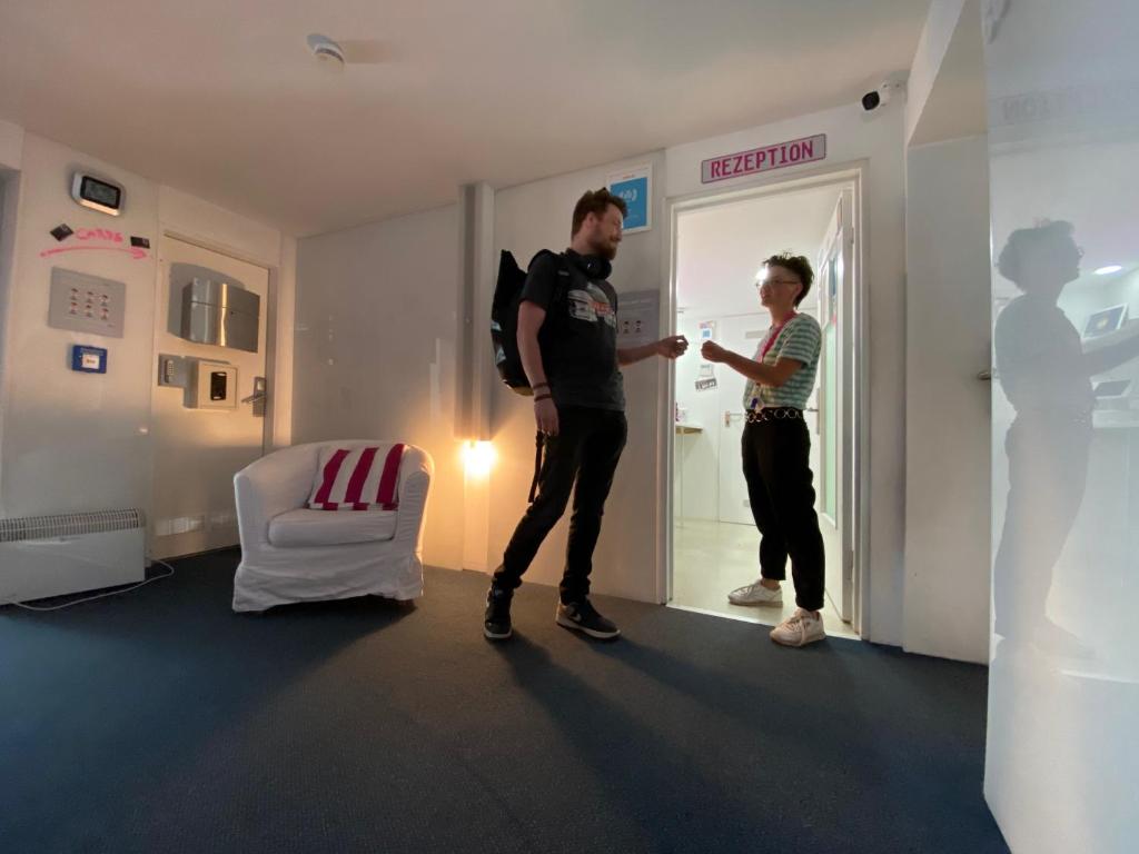 Postel nebo postele na pokoji v ubytování Business Hotel Wiesbaden PRIME
