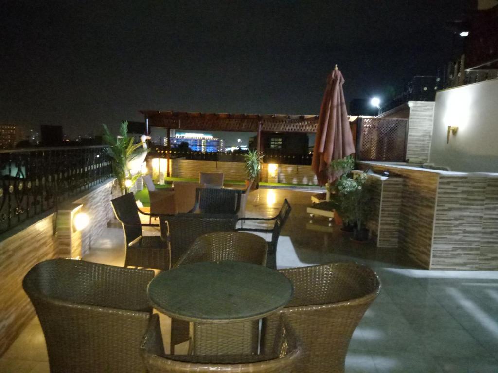 Balcó o terrassa a Amin Hotel