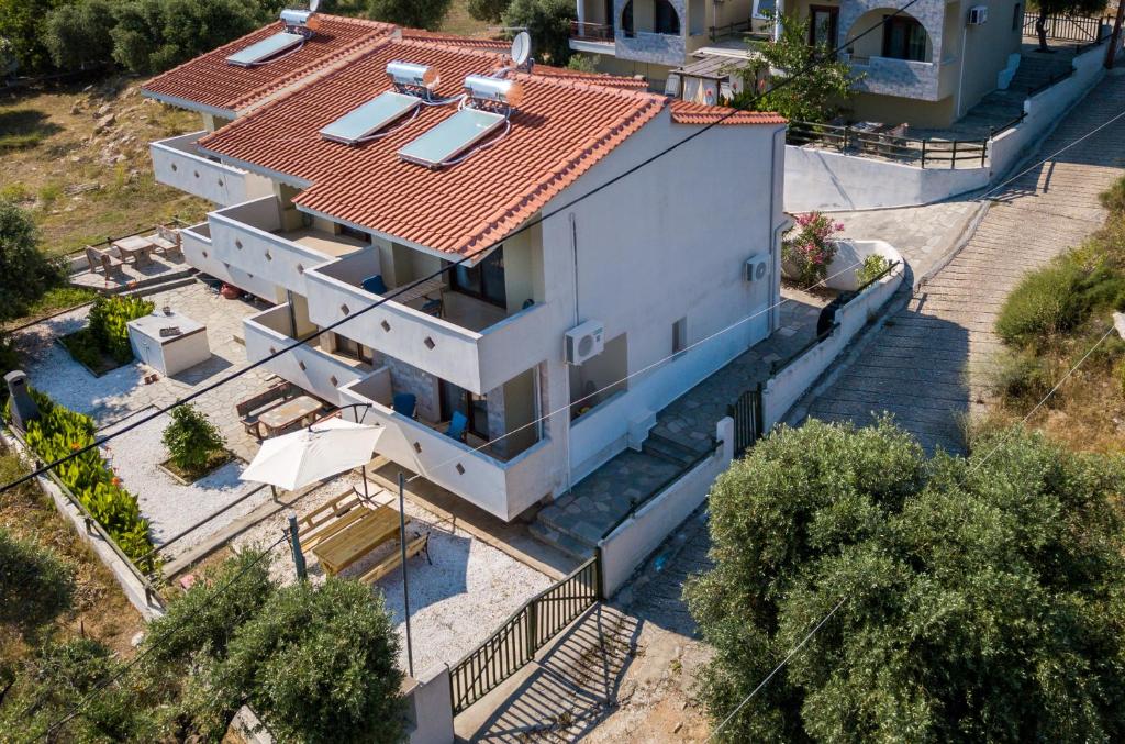 Budova, kde se vila nachází