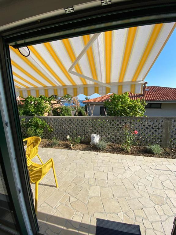Balkón nebo terasa v ubytování Apartments Apartim Piran