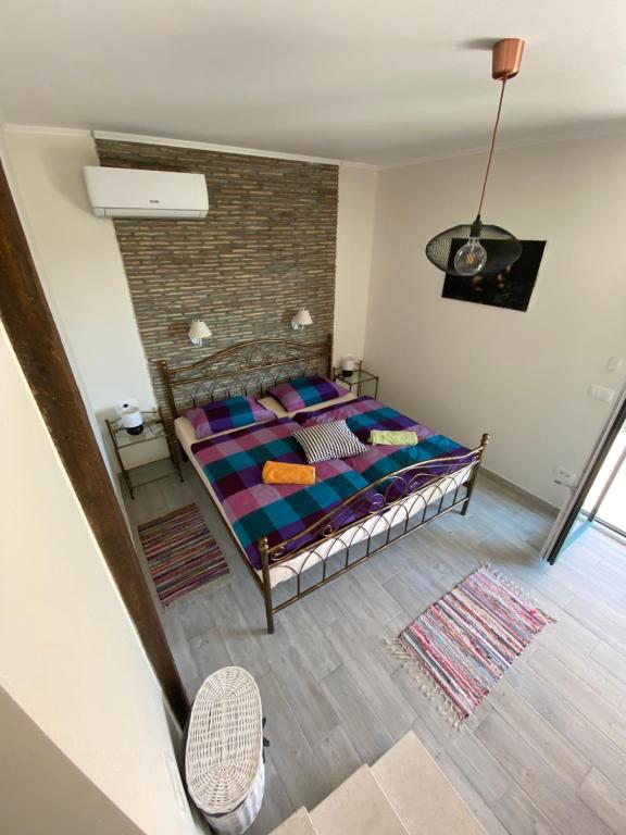 Postel nebo postele na pokoji v ubytování Apartments Apartim Piran