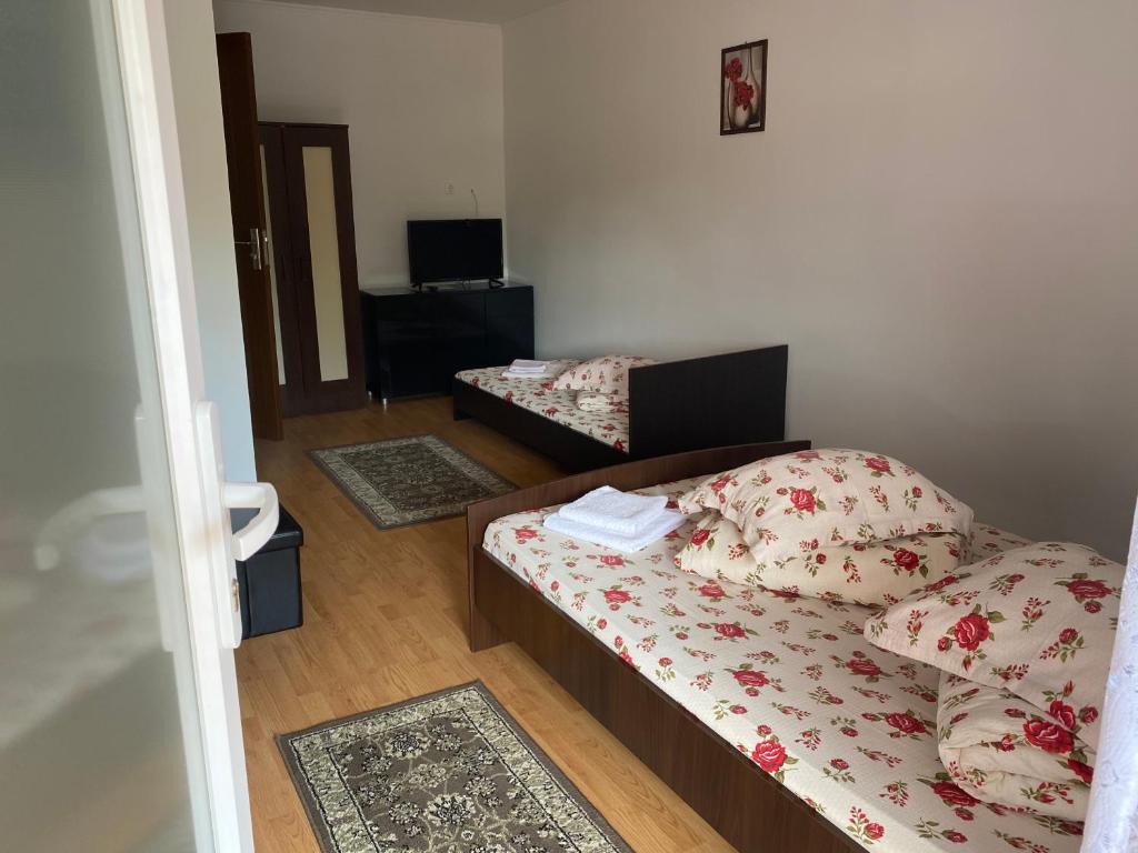 Postel nebo postele na pokoji v ubytování Casa Gabriela