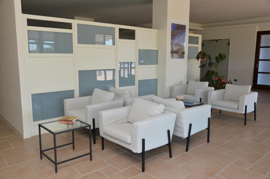 A seating area at Villa Nadar