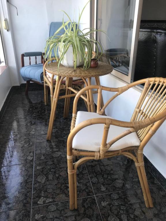 Część wypoczynkowa w obiekcie Casa Rural Balcones de Setenil