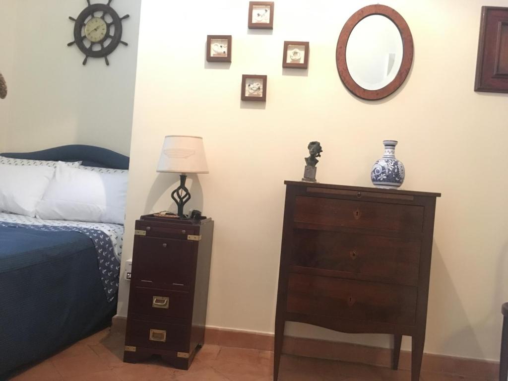 Posteľ alebo postele v izbe v ubytovaní Villa Acque Dolci