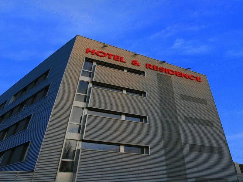 a building with the words hotel and residence on it at Silver Residence Hotel in Bagnolo in Piano