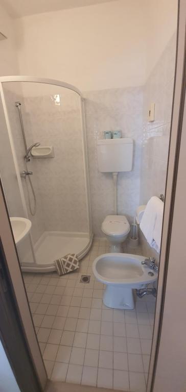 Koupelna v ubytování Hotel Vela Azzurra