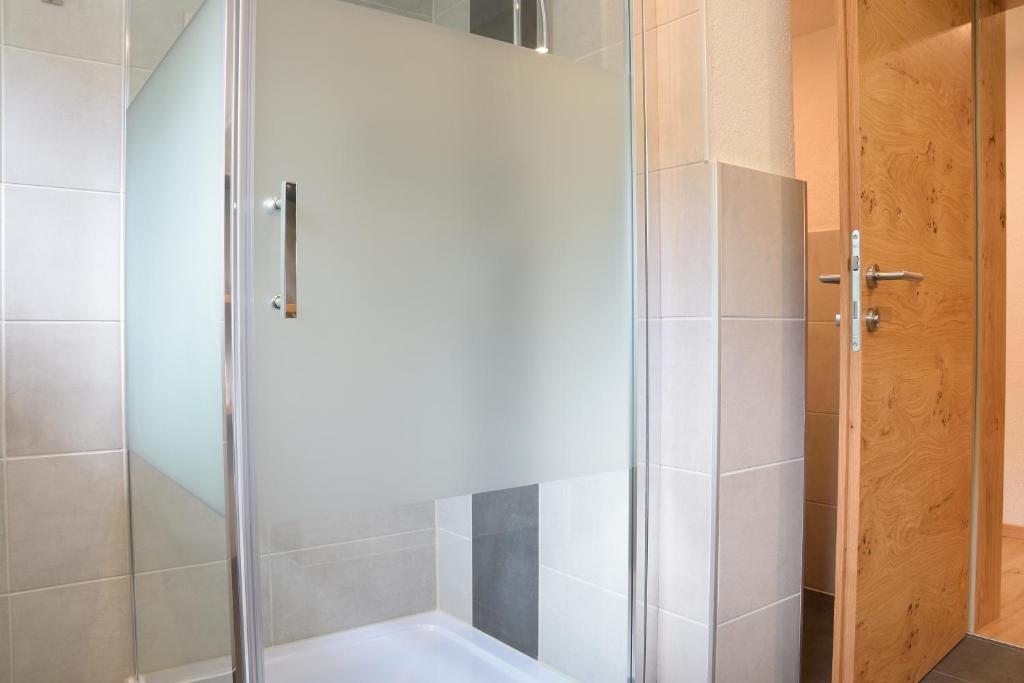 Baðherbergi á Ferienwohnung Sherin