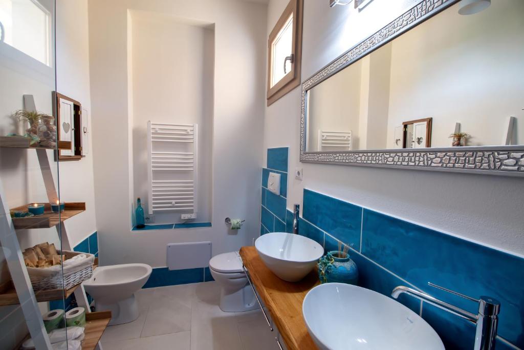 Koupelna v ubytování Hotel Ariadimari
