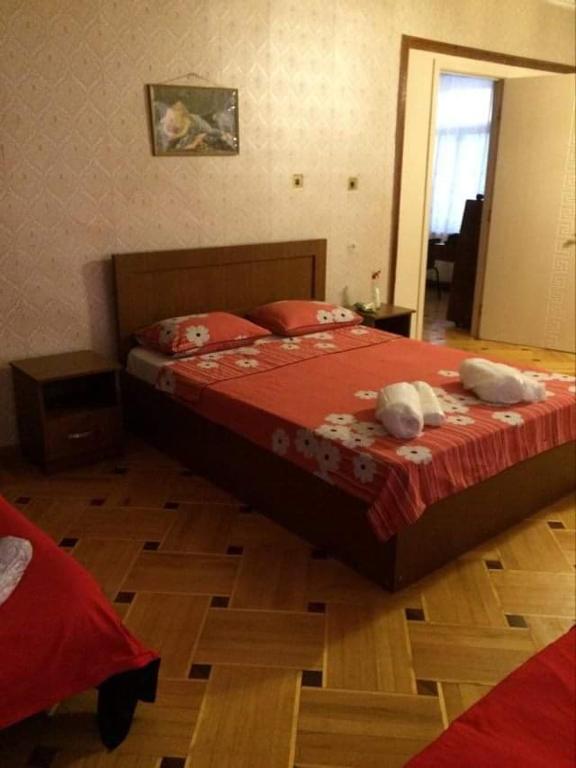 Postel nebo postele na pokoji v ubytování Guesthouse Raisa
