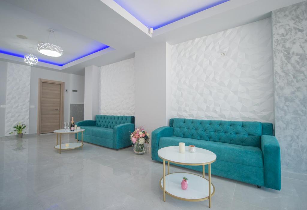 Posezení v ubytování Hotel Olguta