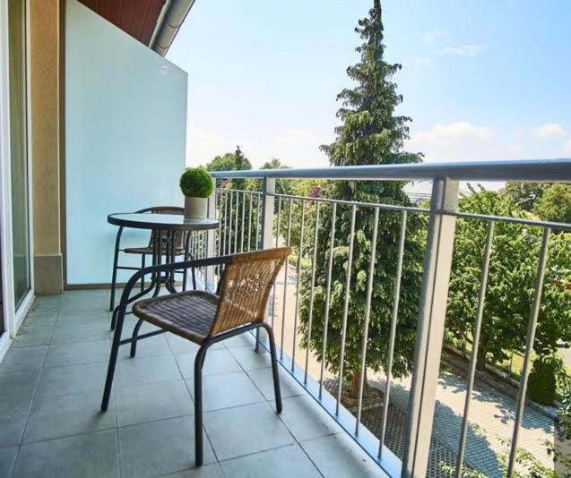 Balkón alebo terasa v ubytovaní Sunshine 208 apartman