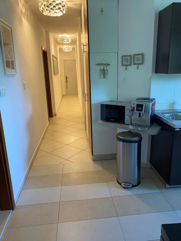 Kuchyň nebo kuchyňský kout v ubytování Ferienwohnung Zadar-City
