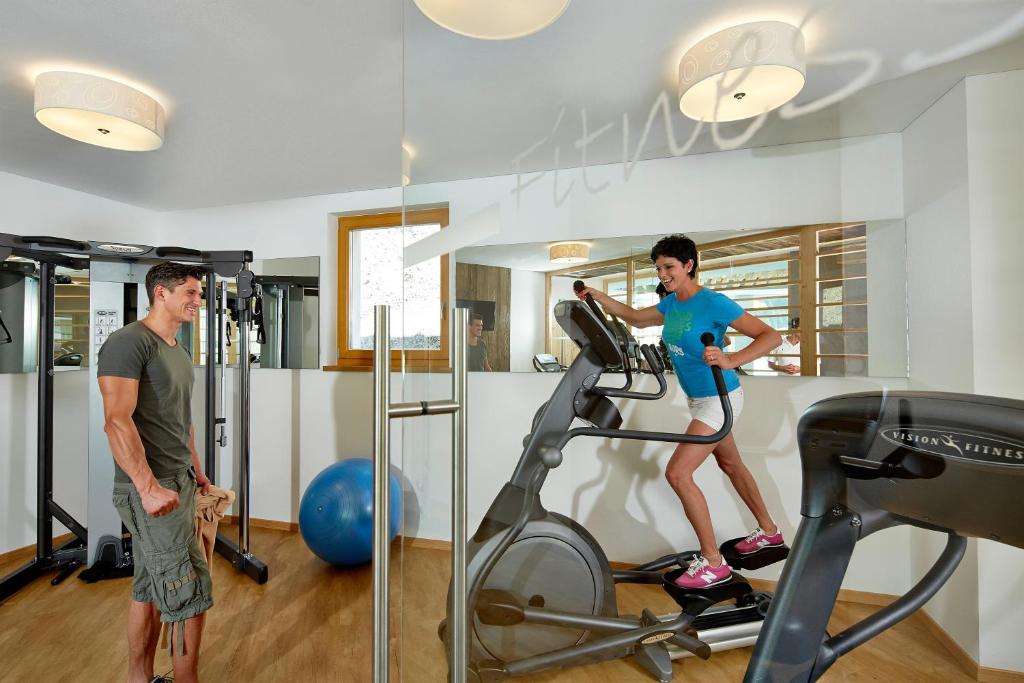 Fitness centrum a/nebo fitness zařízení v ubytování Hotel Costes
