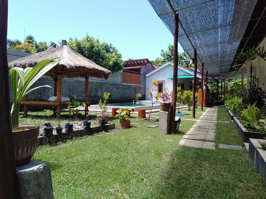 Zahrada ubytování Jeri Home Stay