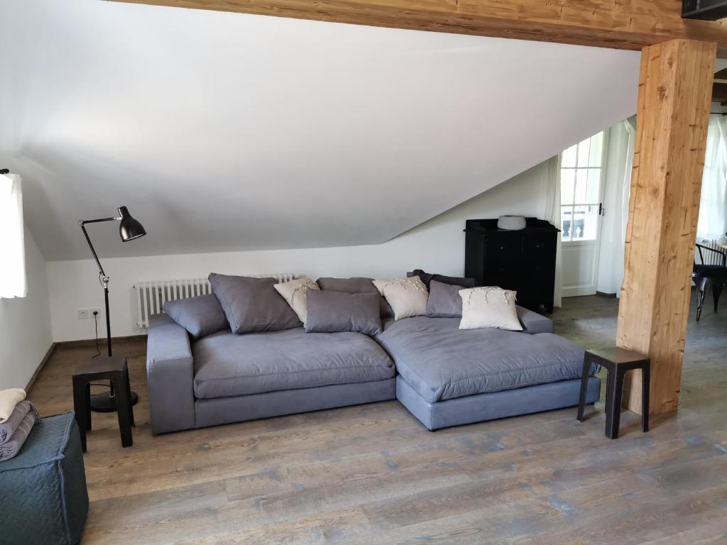 A seating area at Villa Bertholini