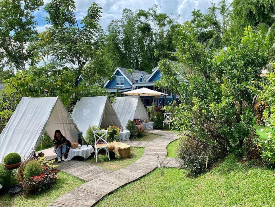 Zahrada ubytování Baan JaoKorKluay บ้านเจ้ากอกล้วย