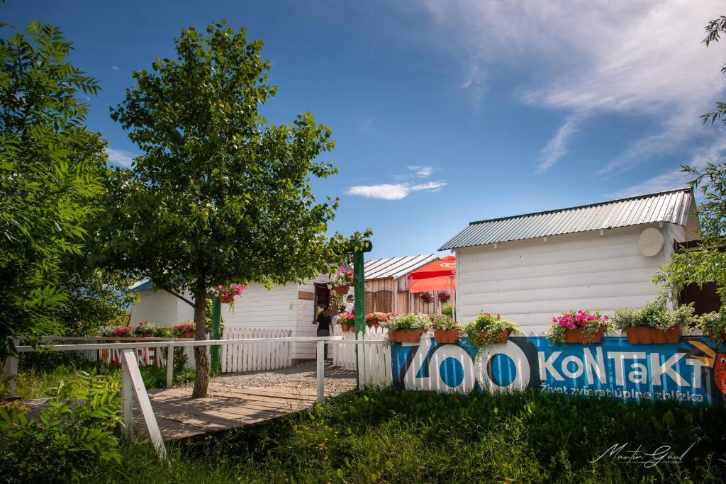 Vonkajšia záhrada v ubytovaní Apartmán 322 Tatralandia