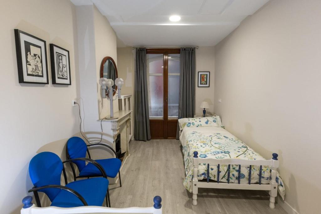 Postel nebo postele na pokoji v ubytování Espacioso Apartamento a estrenar!! Casco Viejo