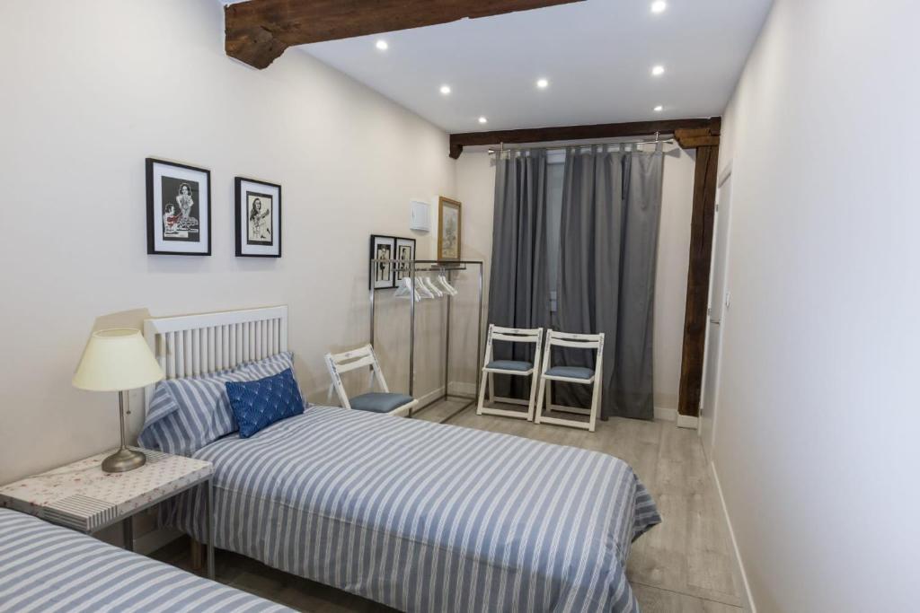 Postel nebo postele na pokoji v ubytování Espacioso Apartamento a estrenar!! Casco Viejo