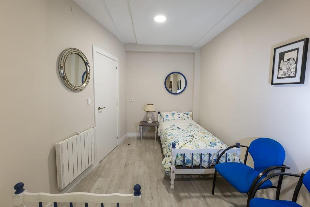 Postel nebo postele na pokoji v ubytování Espacioso Apartamento a estrenar!! Casco Viejo